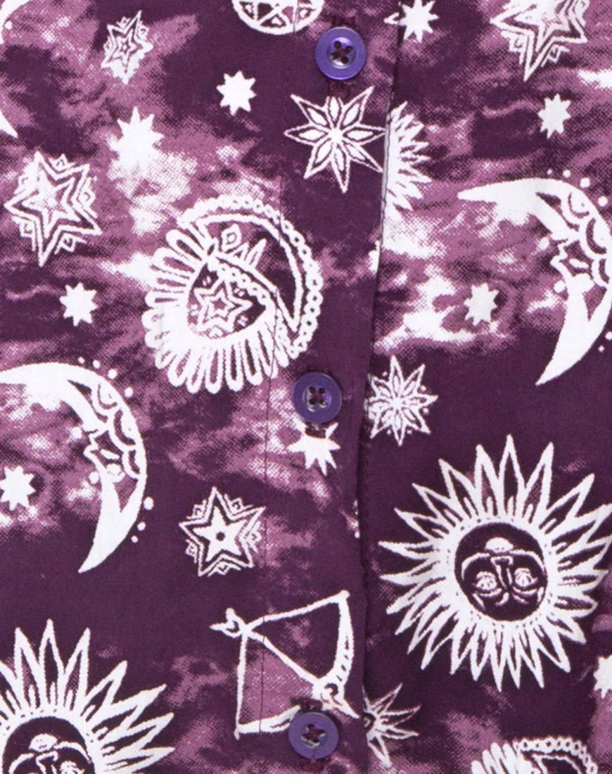 Bild von Sanna Slip Dress in Violett Zodiac