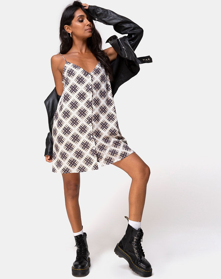 Bild von Sanna Slip Dress in Kate Check