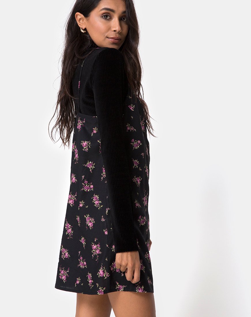 Sanna Slip Dress aus Sohey Rose Schwarz