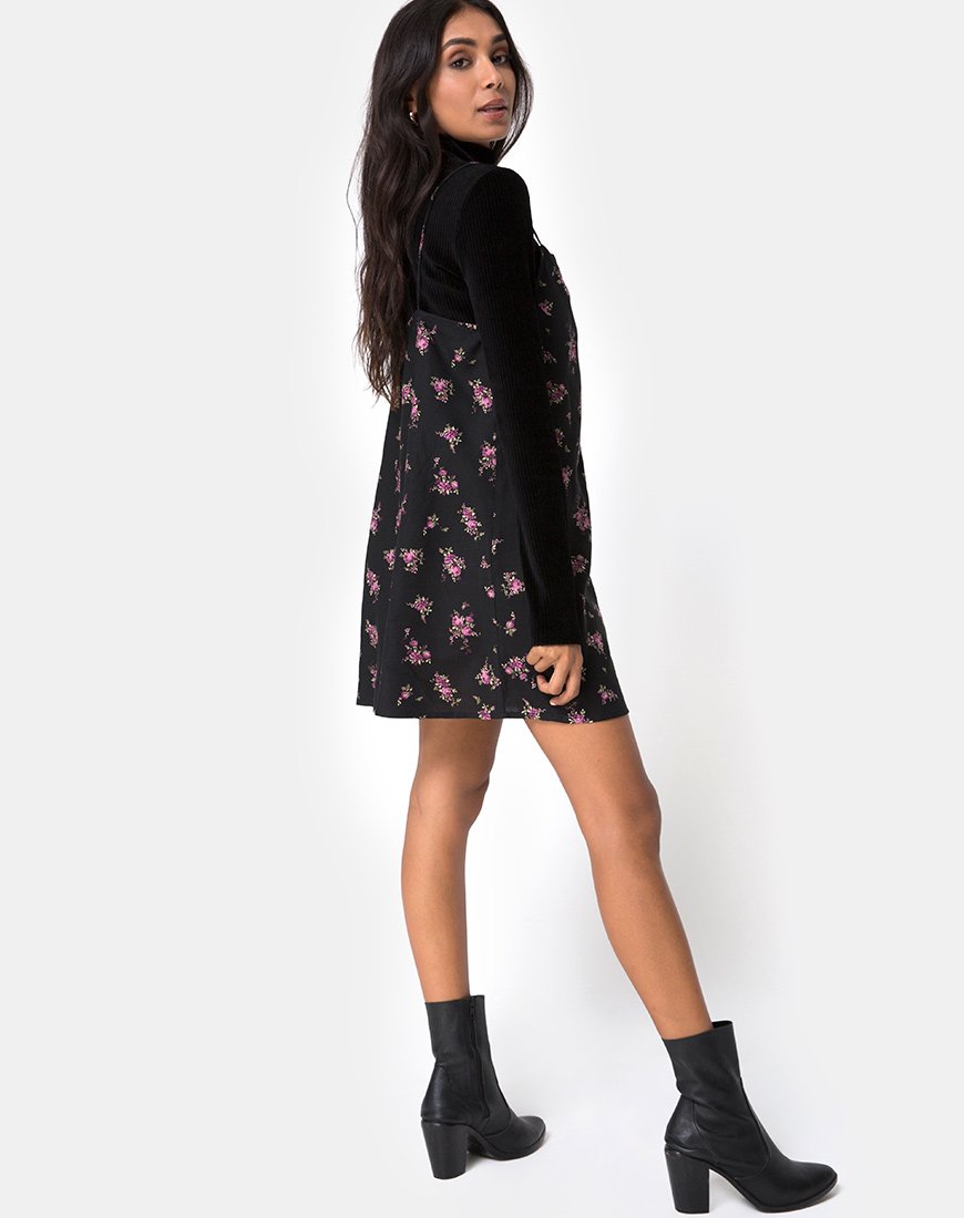 Image of Sanna Slip Dress in Sohey Rose Schwarz