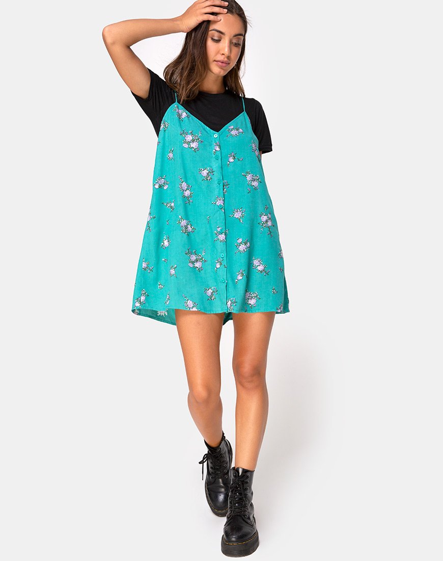 Image of Sanna Slip Dress in Soi Rose Grün