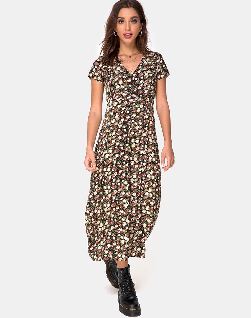 Bild von Sanrin Midikleid in Courtney Floral
