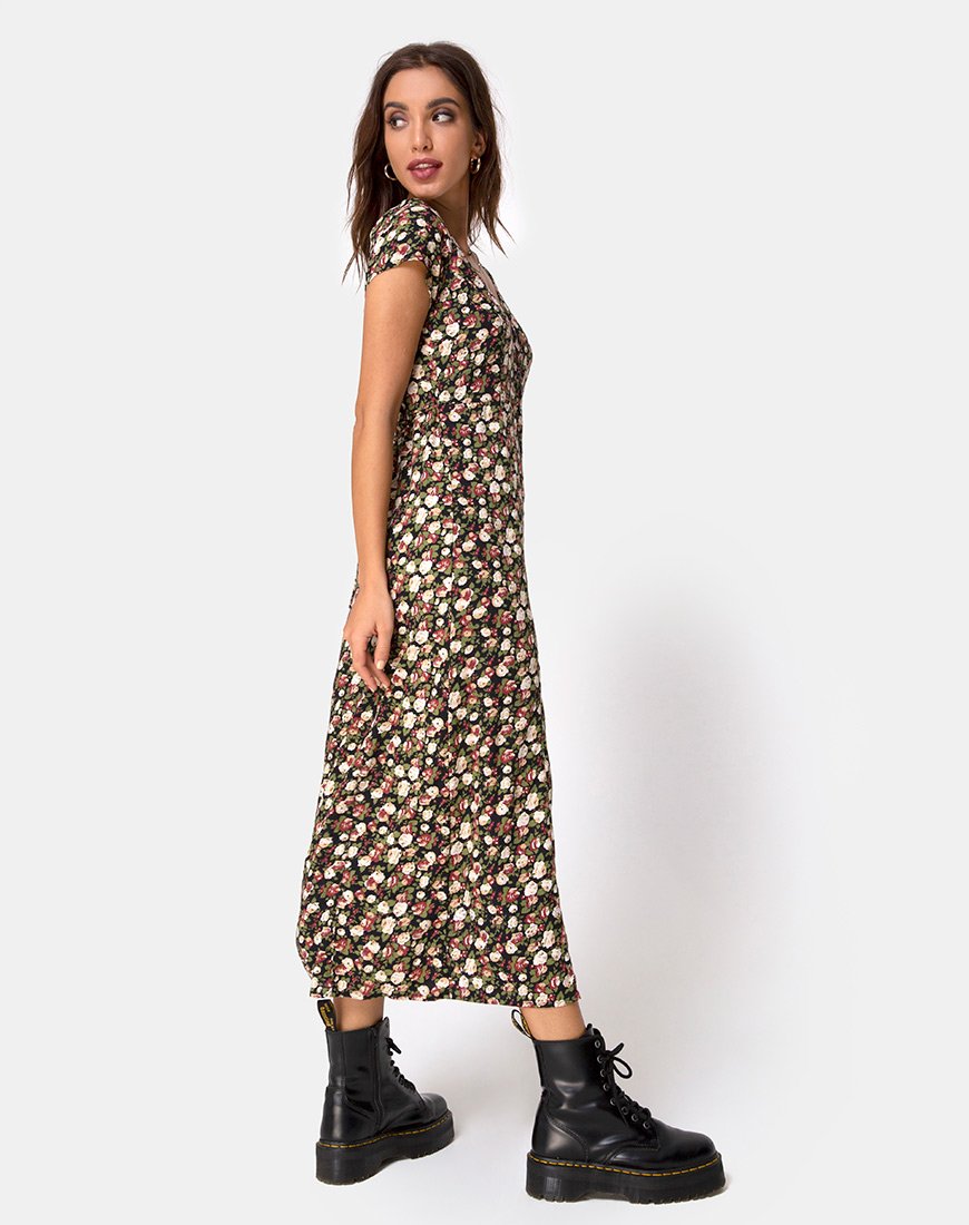 Sanrin Midikleid in Courtney Floral