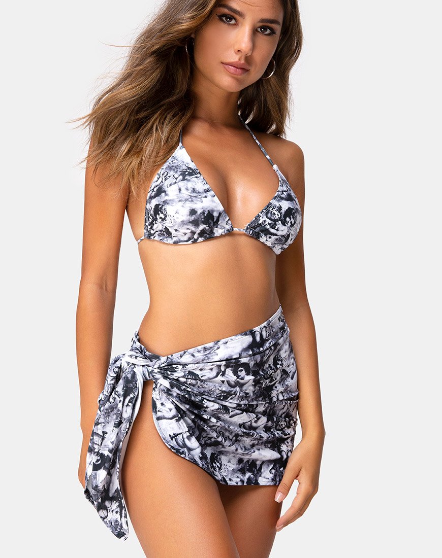 Sarong-Baderock in Cherub Grau