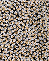 Spring Fling Floral Schwarz