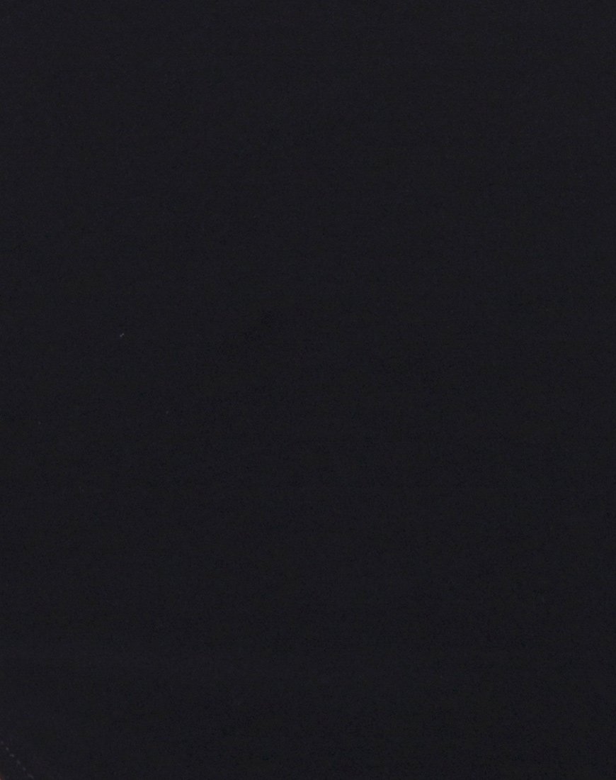 Image von Satchel Bodycon Kleid in Schwarz