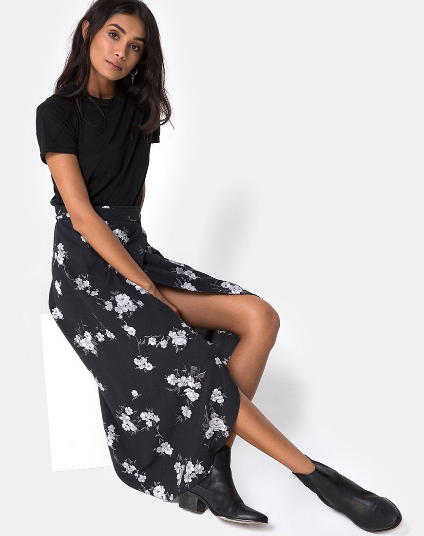 Bild von Satha Midirock in Mono Flower Schwarz