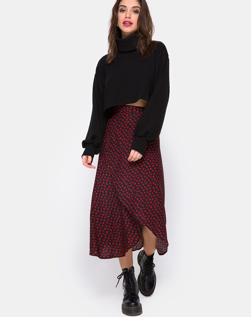 Bild von Satha Rock in Dotty Rose Schwarz