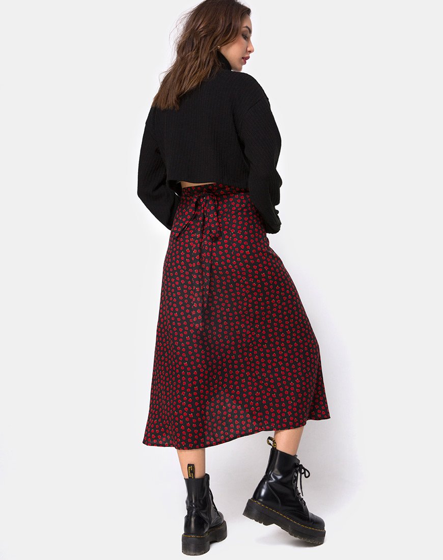 Bild von Satha Rock in Dotty Rose Schwarz