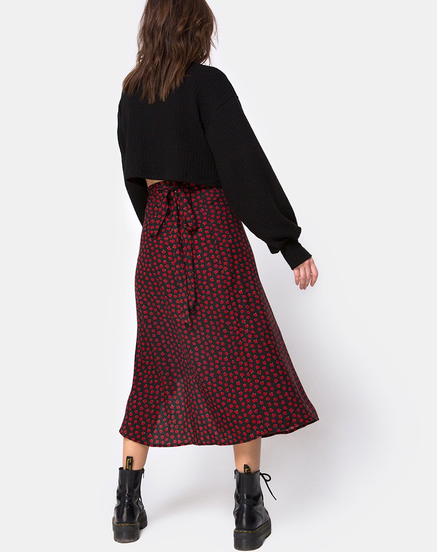 Bild von Satha Rock in Dotty Rose Schwarz