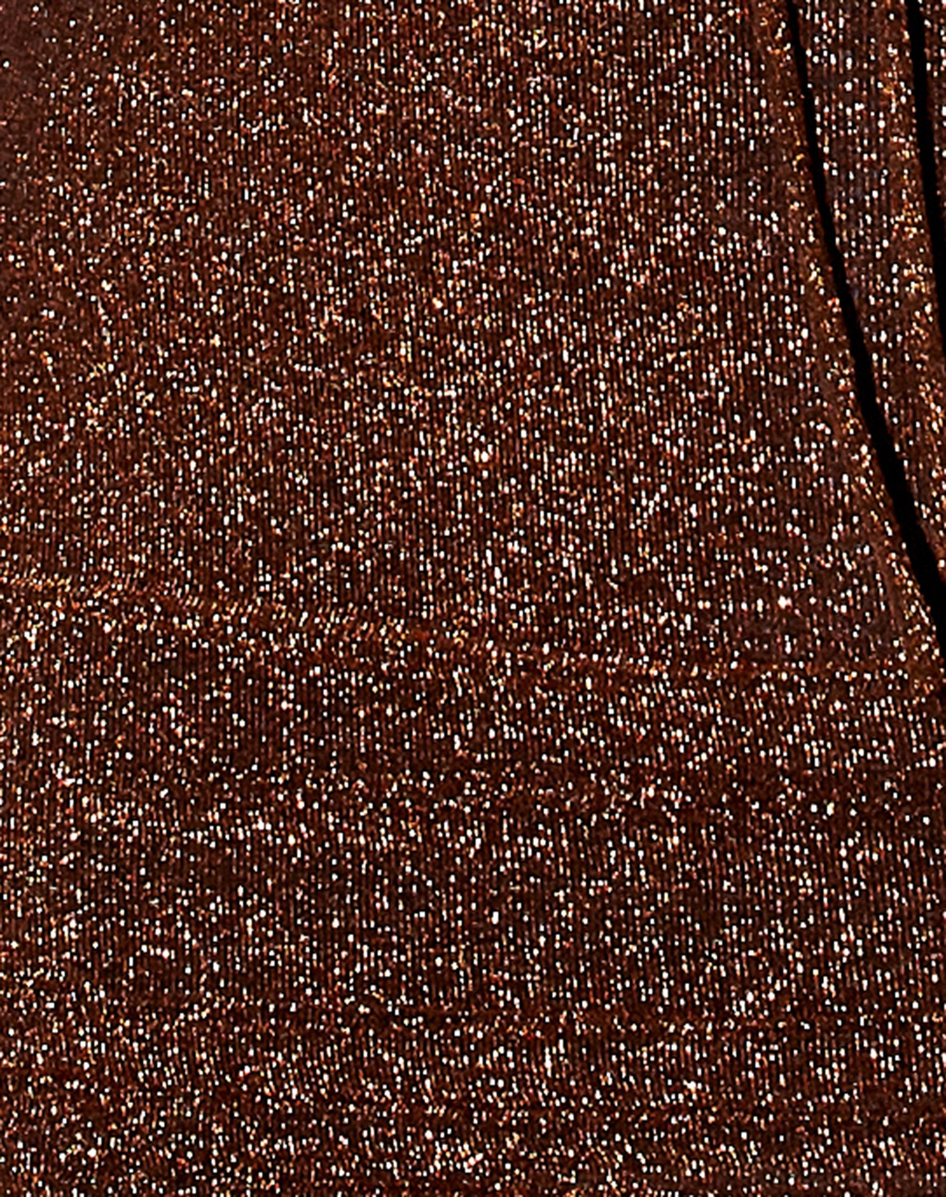 Bild von Arji Minirock aus Glitzer-Lurex Bronze