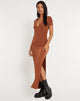 Bild von Savita Maxikleid in Bronze
