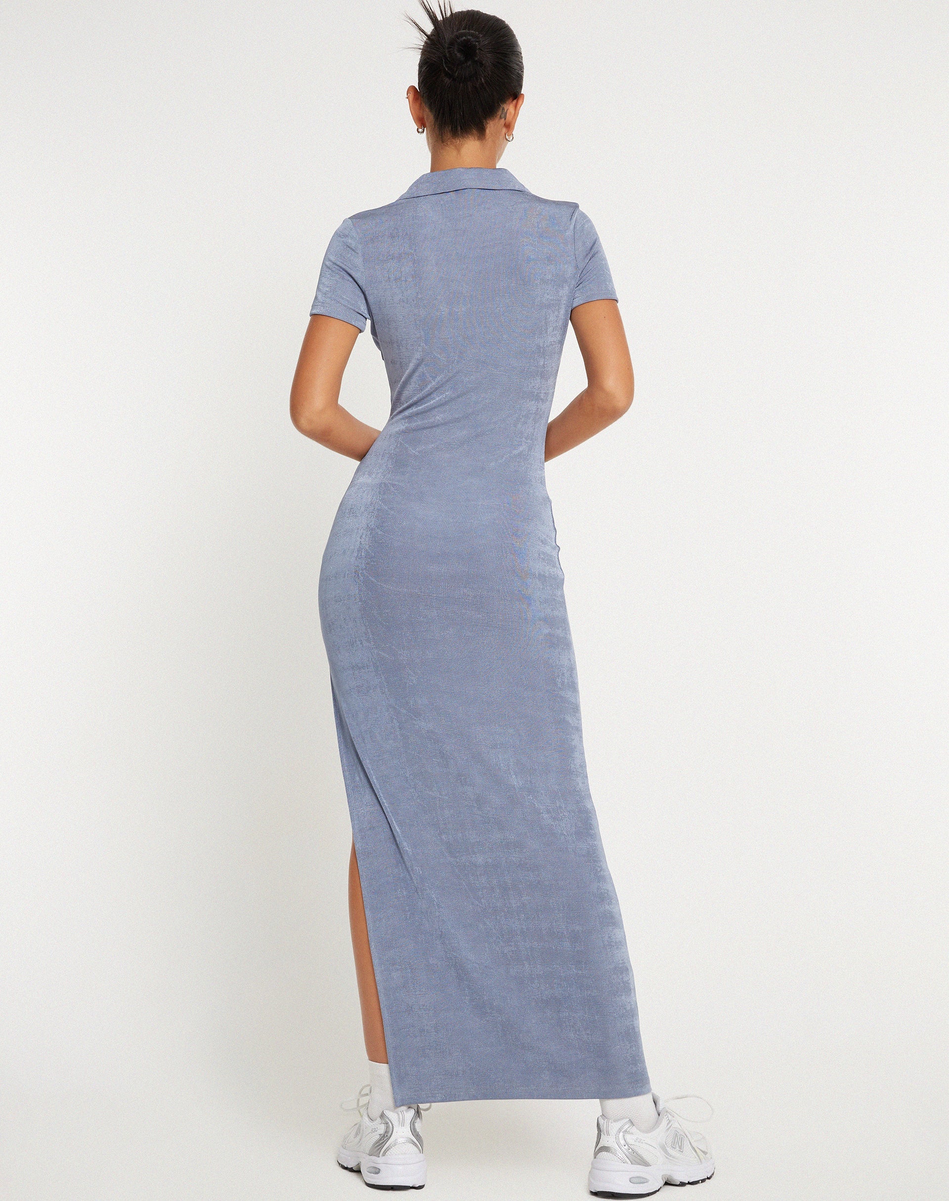 Bild von Savita Maxikleid in Schiefer