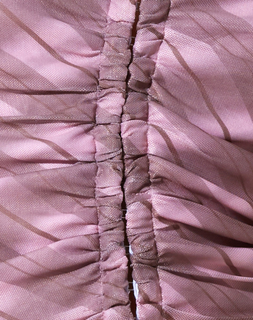 Wesley Crop Top in rosa verwaschenem Karo