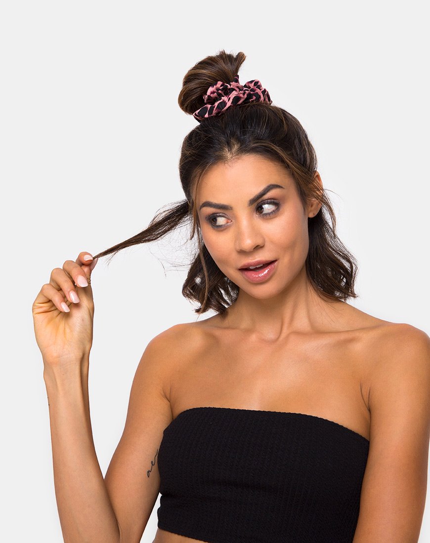 Bild von Scrunchie in Pink Cheetah