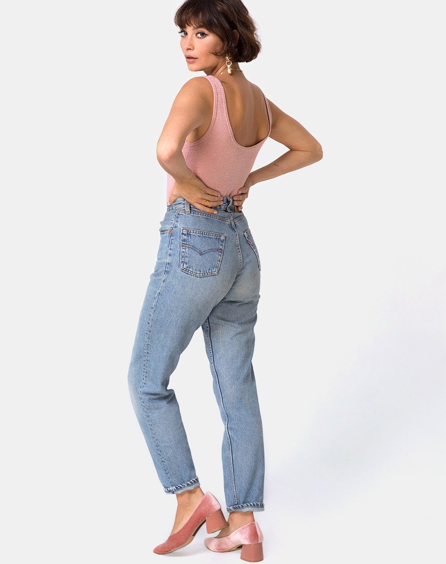Image of Segina Mieder aus Crinkle-Rippstrick Rosa
