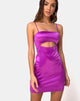 Image von Sekka Kleid in Satin Violett