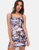 Image of Saleh Bodycon Kleid aus Cherub Mesh