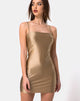 Bild von Selah Bodycon Kleid aus Nylon Gold