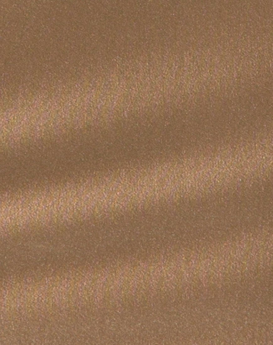 Bild von Selah Bodycon Kleid aus Nylon Gold