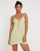 Bild von Senora Minikleid in Botanic Mint Schaumstoff