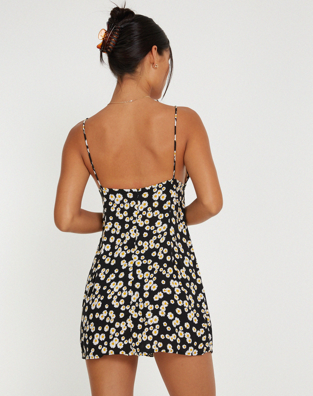 Senora Minikleid in Mini Daisy Schwarz