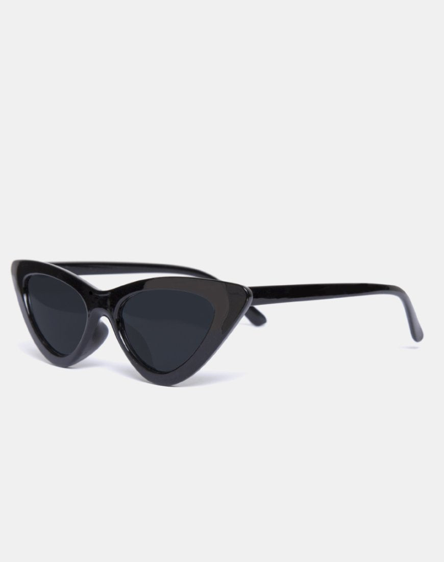 Kylie Sonnenbrille in Schwarz Grau