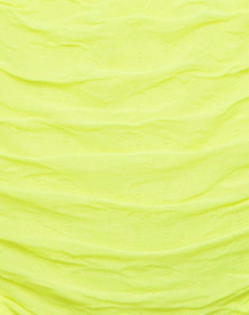 Bild von Shani Bikini Bottom in 80s Crinkle Sour Lime
