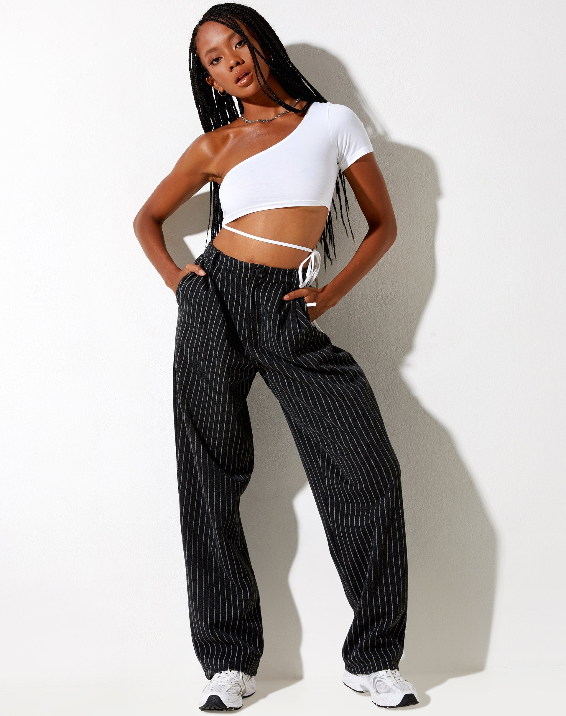 Bild von Shanon Crop Top in Weiß