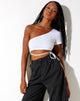Bild von Shanon Crop Top in Weiß