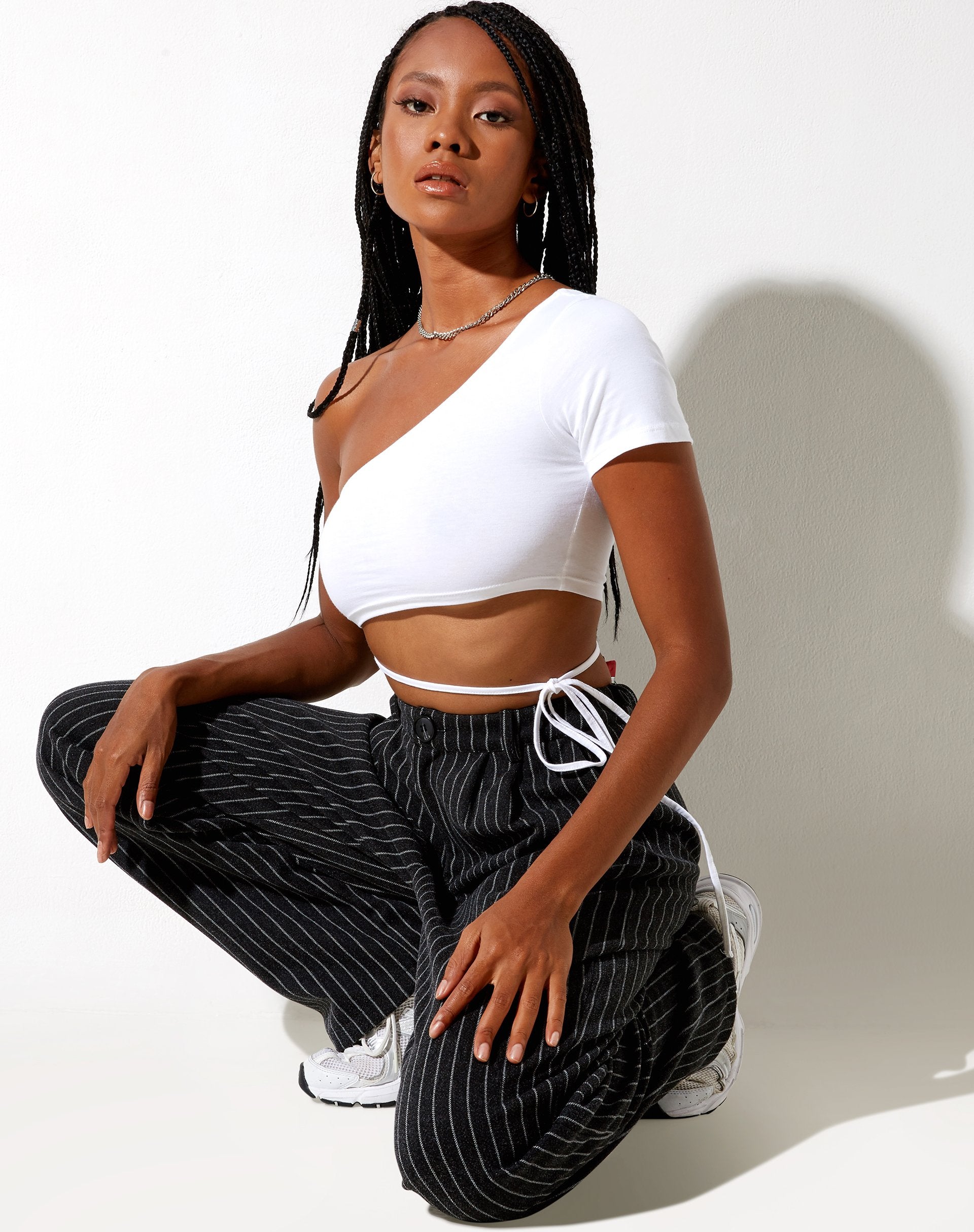 Bild von Shanon Crop Top in Weiß