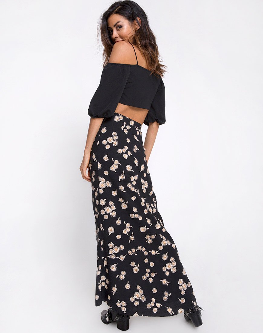 Bild von Shayk Maxirock in Grunge Daisy Floral