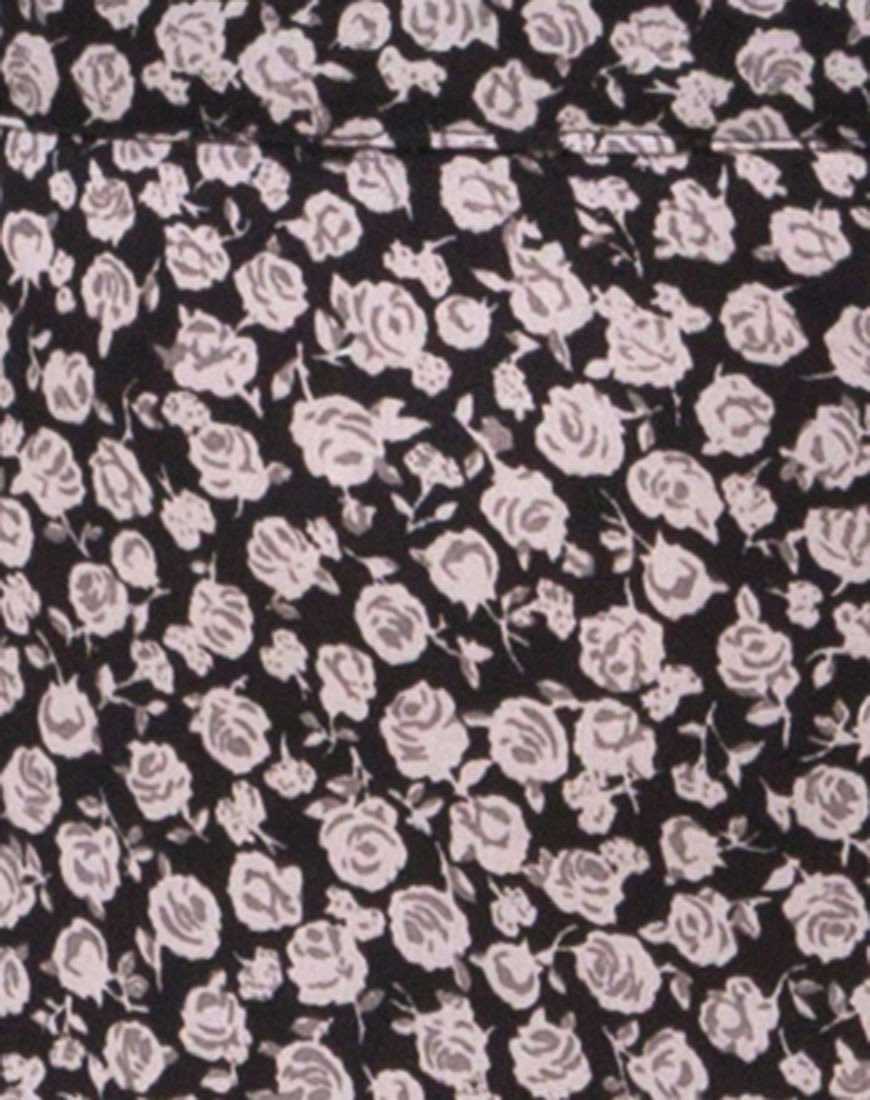 Bild von Shayk Maxirock in Ditsy Rose Schwarz
