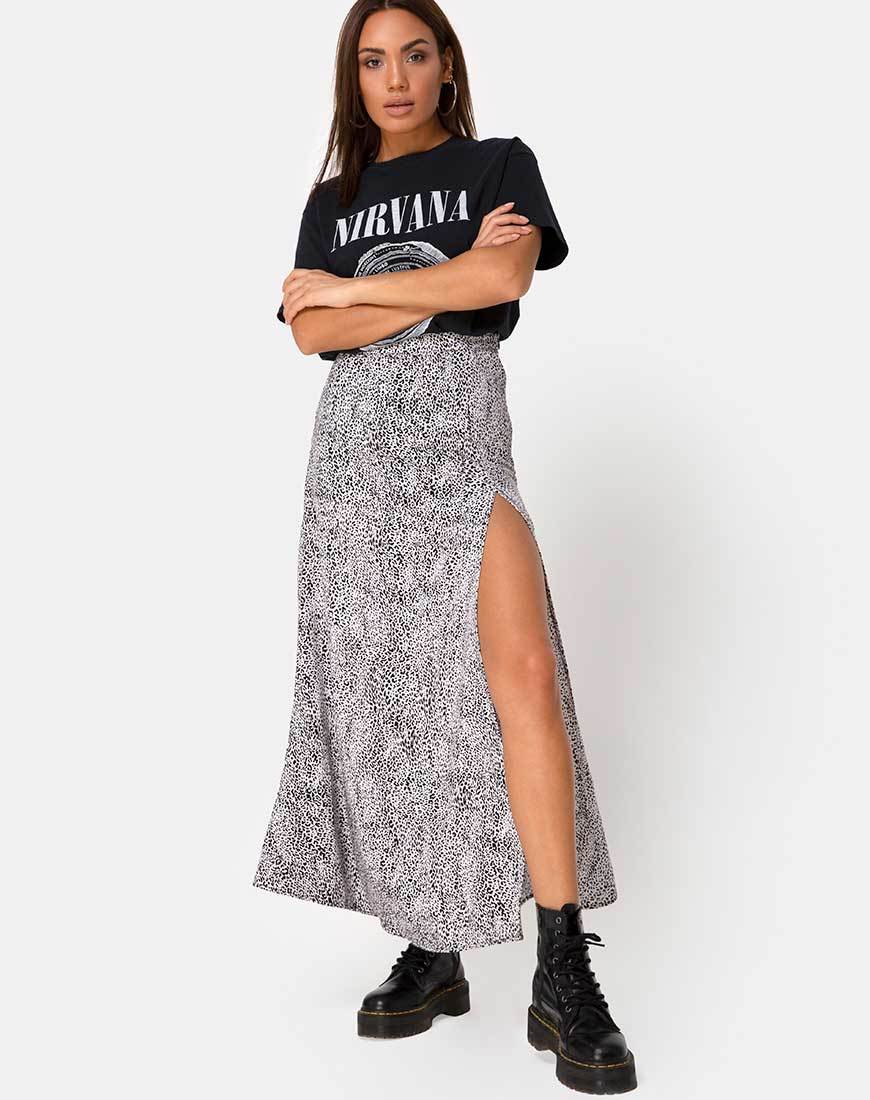 Image of Shayk Midirock in Leo Spot Schwarz und Weiß