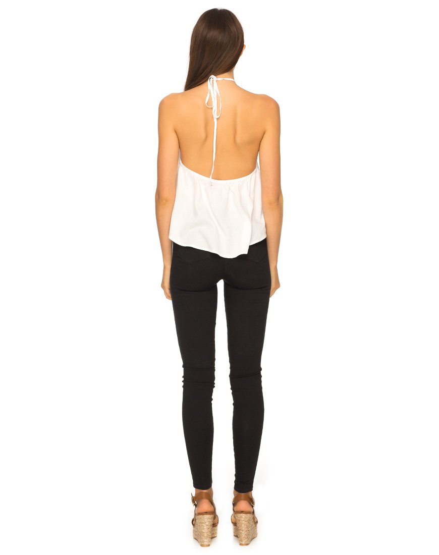 Bild von Shea Halter Swing Crop Top in Weiß