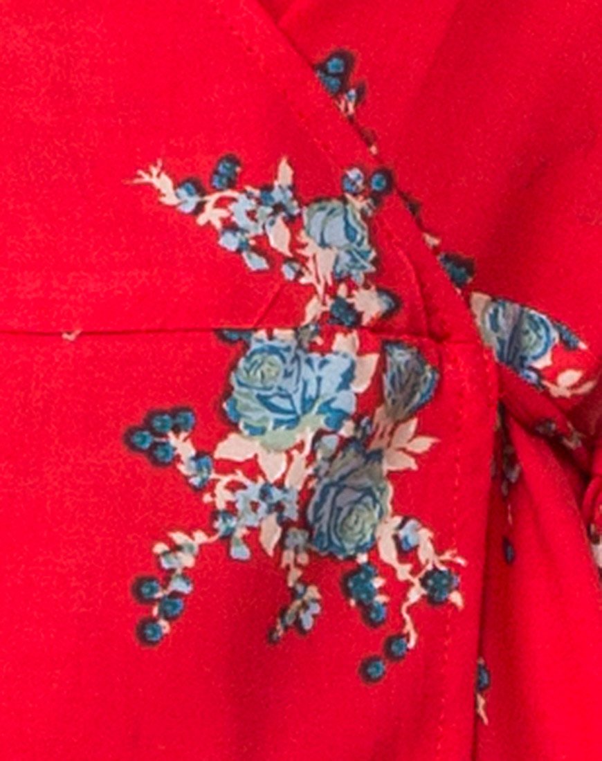 Image of Slava Kleid in Soi Rose Rot