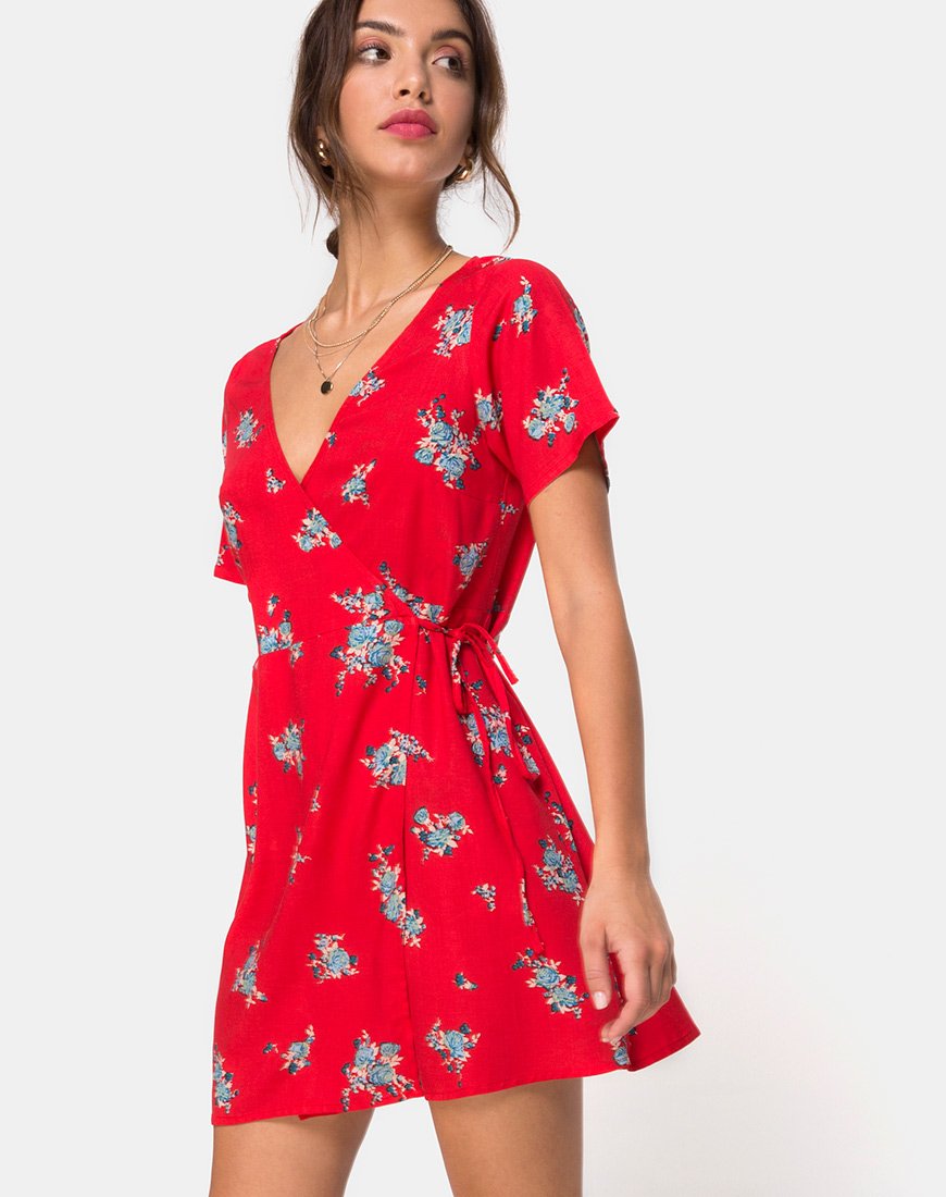 Slava Kleid in Soi Rose Rot