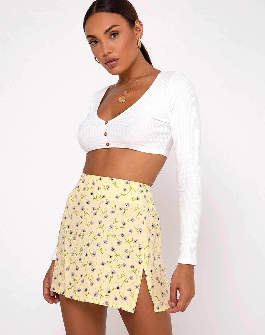 Sheny Minirock in Wild Flower Lemon Drop