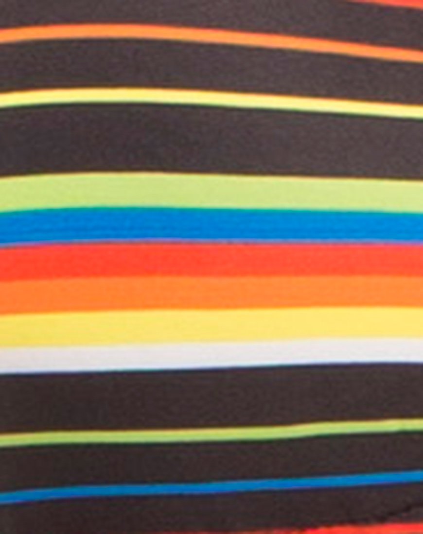 Bild von Sherbet Tie Bikini Bottom in Regenbogen