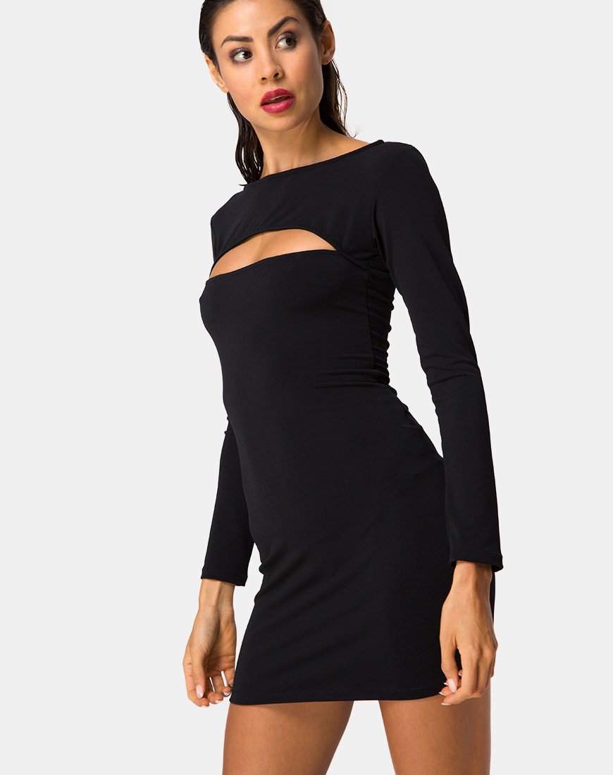 Shimiye Kleid in Schwarz