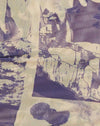 Collage Floral Shadow Lila