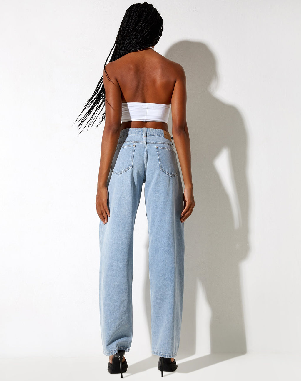 Shuji Crop Top in Weiß