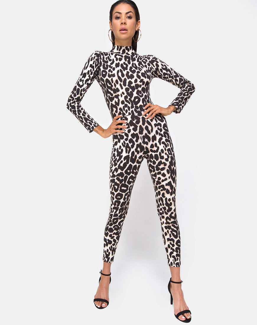 Bild von Sigra Unitard in Übergröße Jaguar
