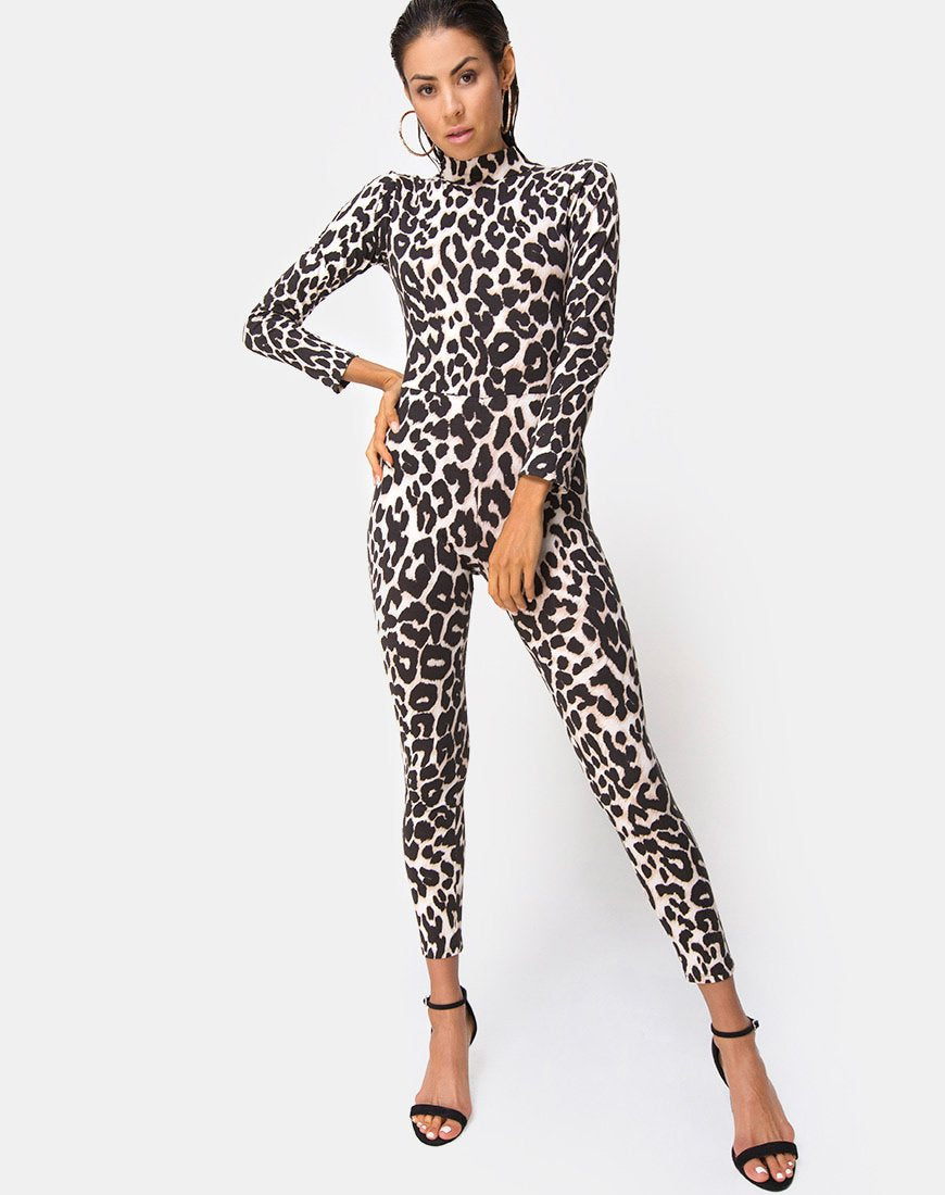 Bild von Sigra Unitard in Übergröße Jaguar