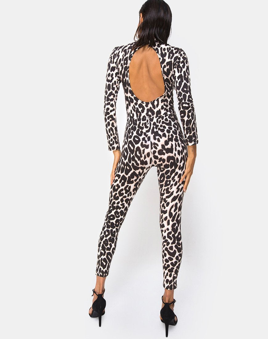 Bild von Sigra Unitard in Übergröße Jaguar