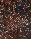 Dunkel Boa Braun