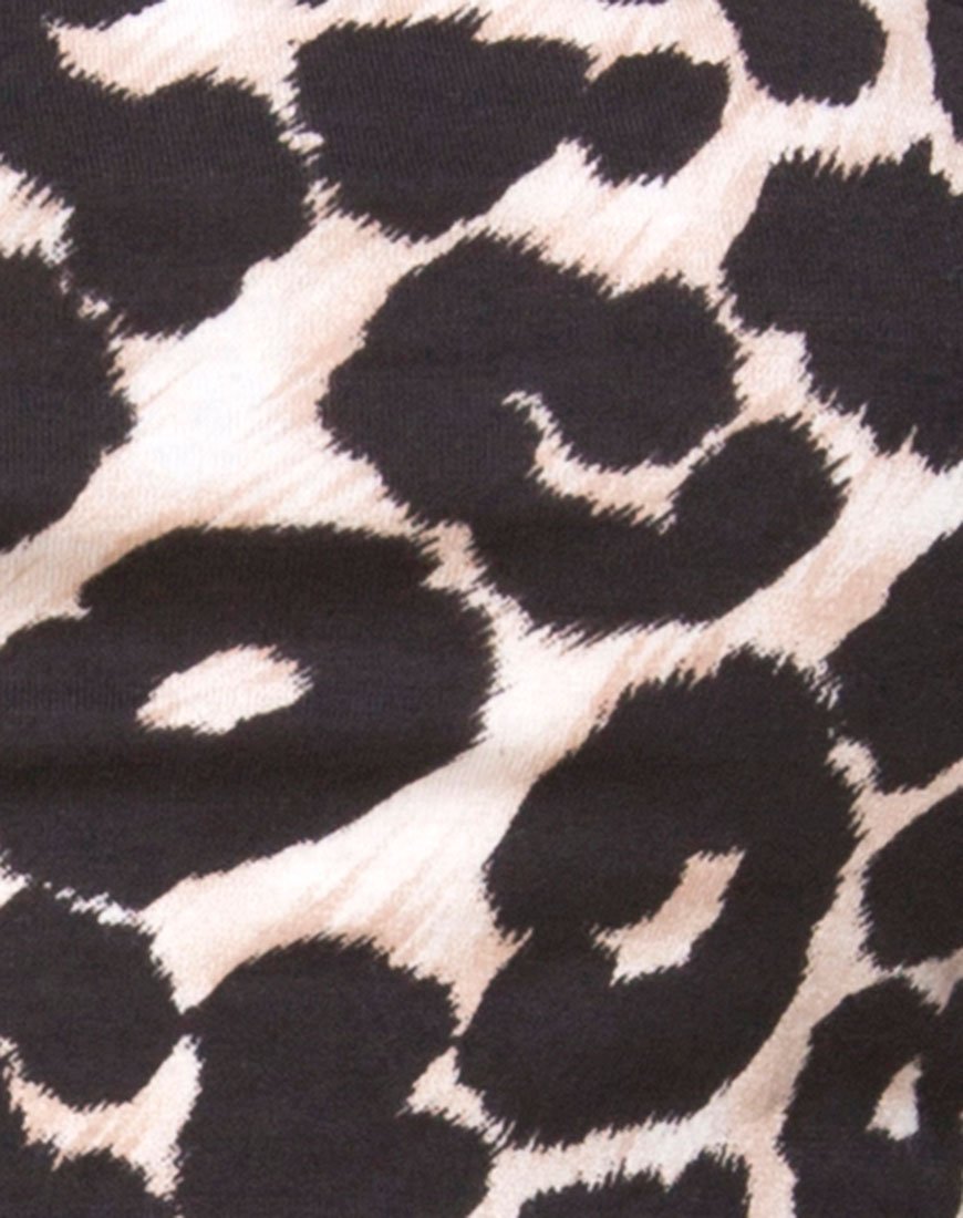 Bild von Sinex Cutout Crop Top in Übergröße Jaguar