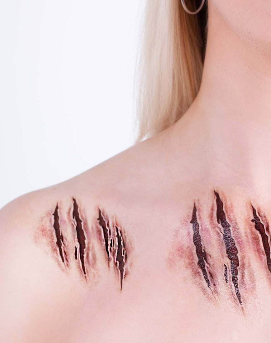 Skin Rip Transfer Tattoo von Shrine