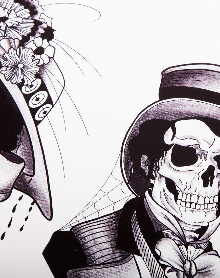Image of Totenkopf-Transfer-Set in Schwarz von Shrine