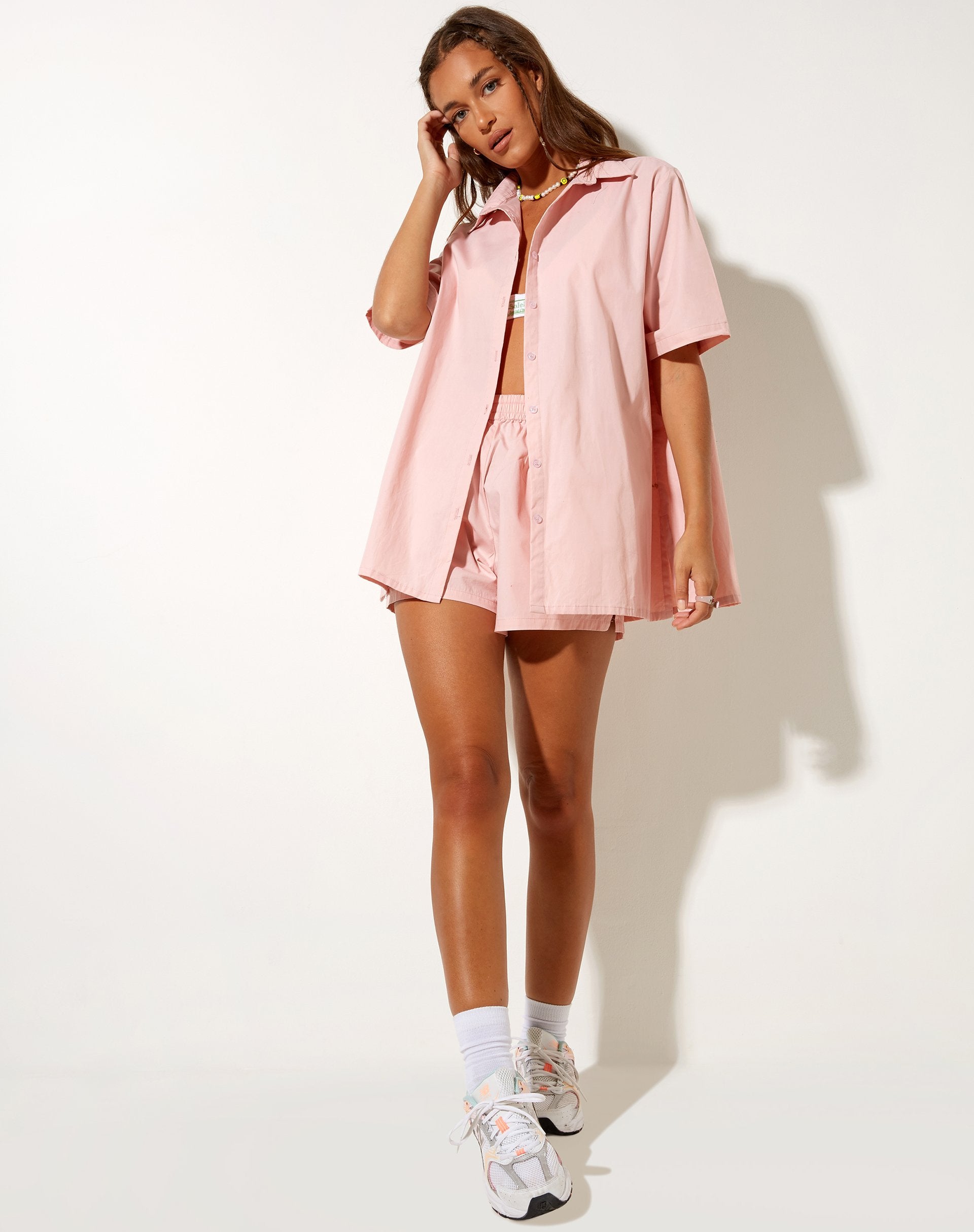 Bild von Lala Short in Popeline Pink Lady Take It Easy